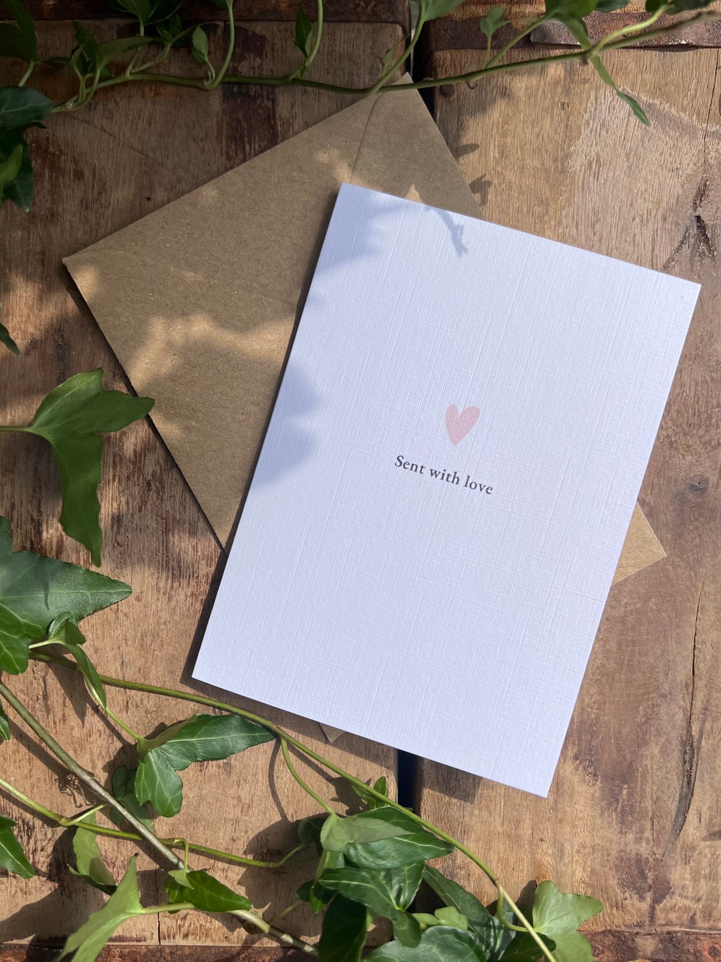 Sent With Love Card