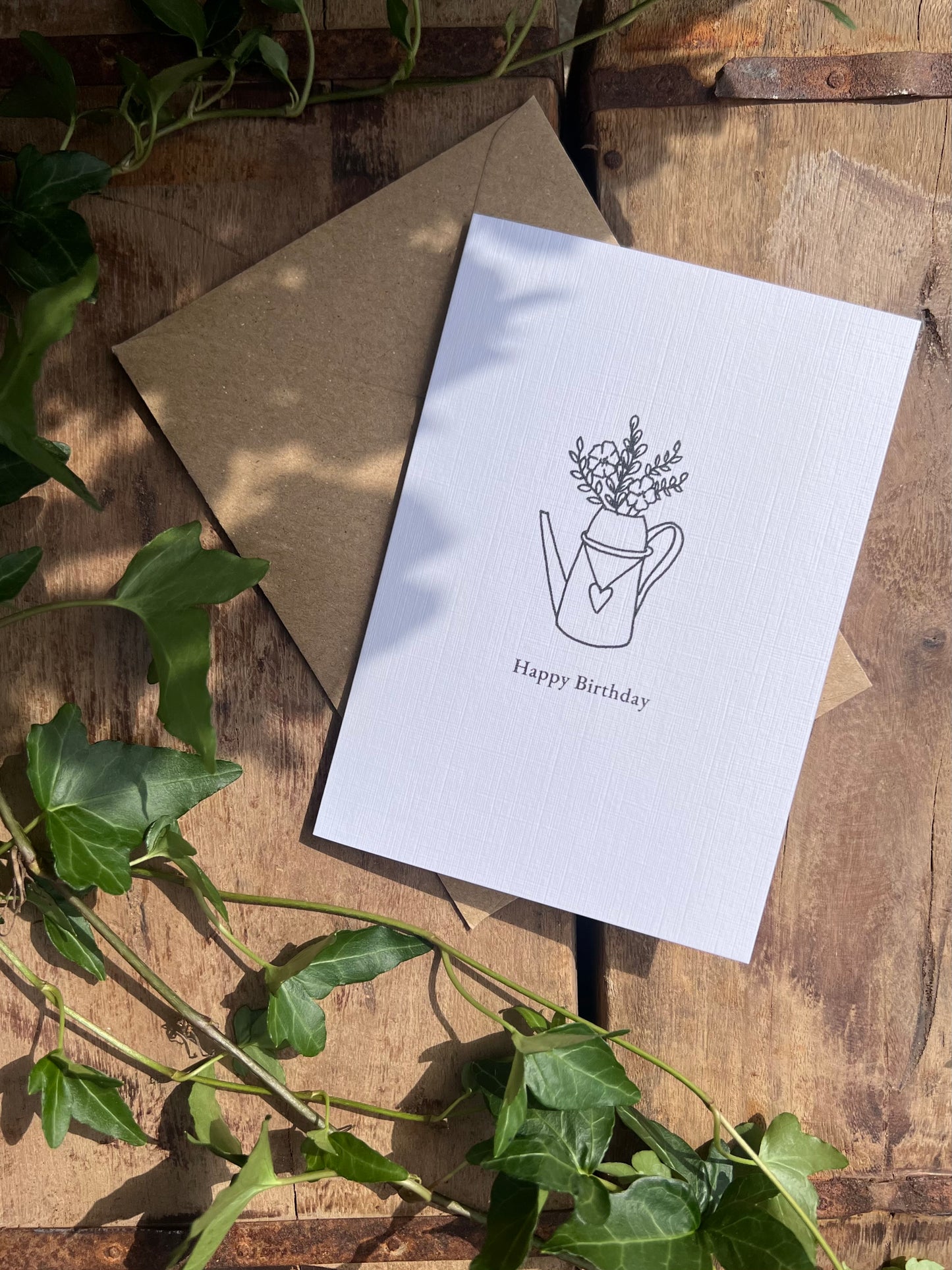 Watering Can Card