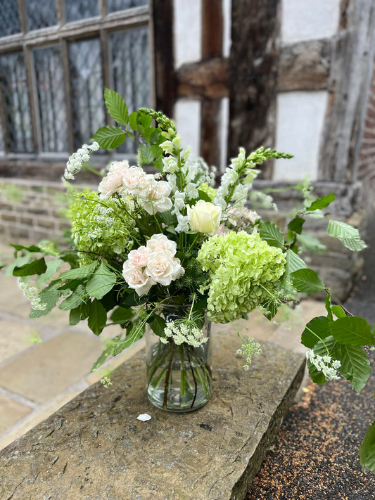 White & Green Bouquet