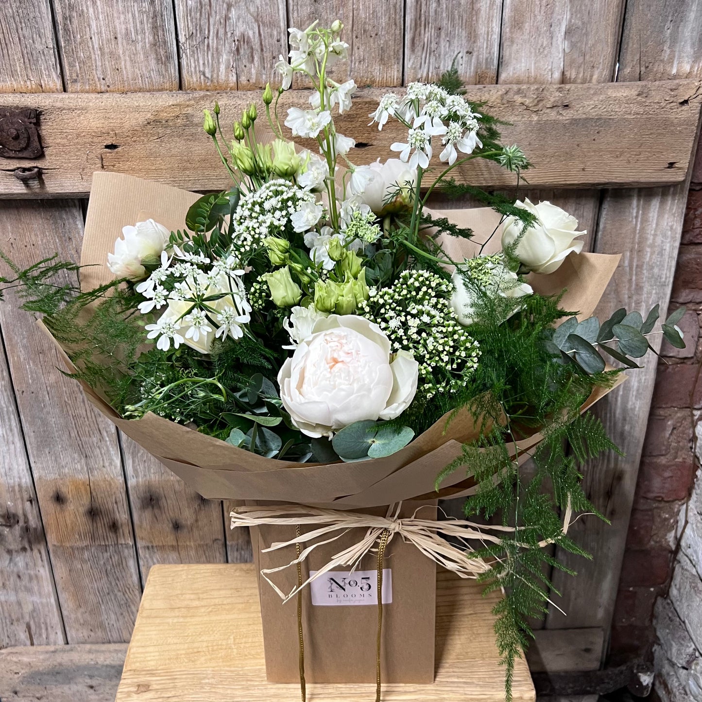 White & Green Bouquet